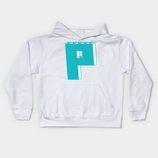 THE LETTER P Kids Hoodie